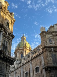 Quattro canti e chiesa di san Giuseppe, tour con Deborah